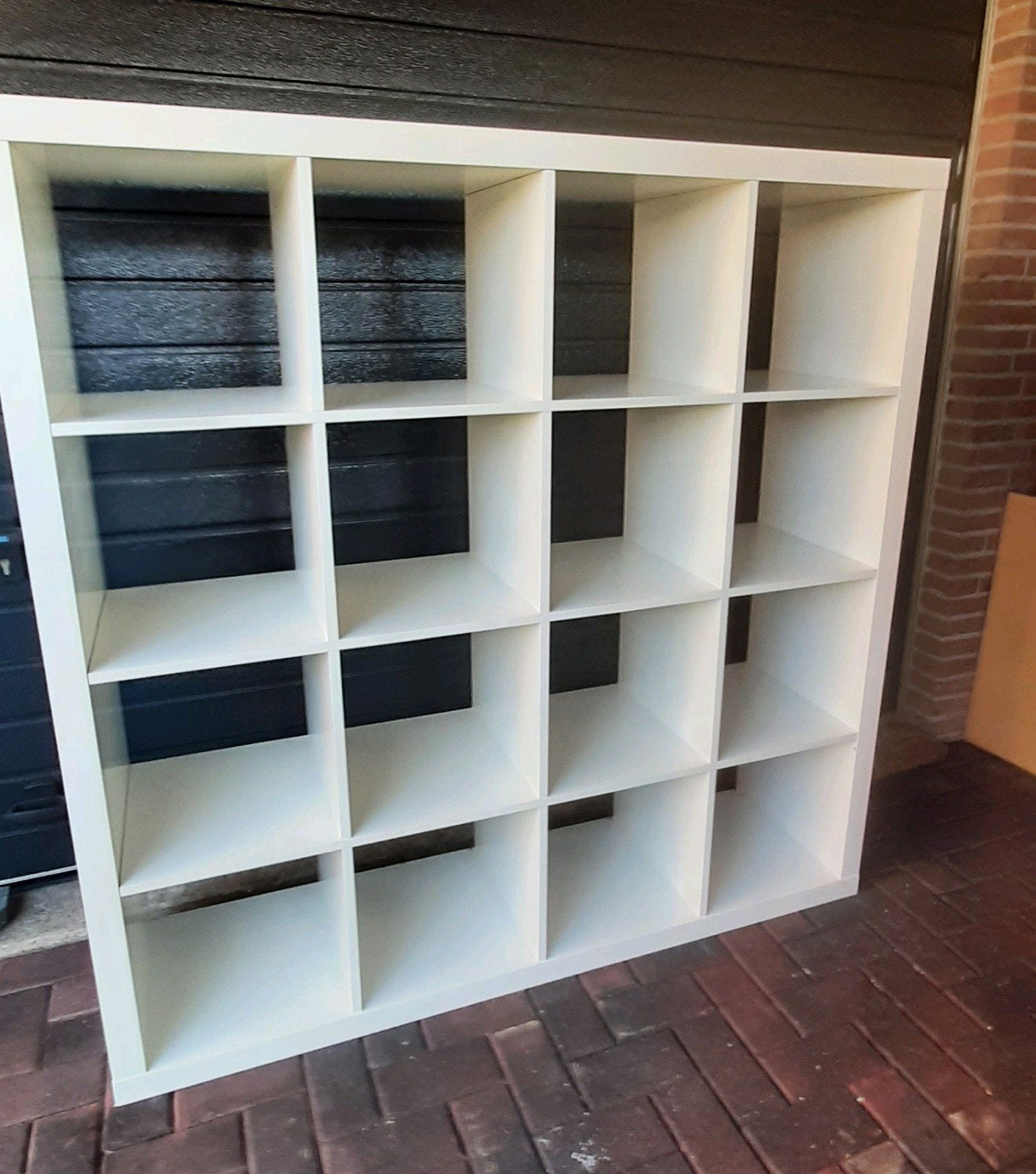 ikea kallax  / expedit Vakkenkast hoogglans wit, Ophalen, Zo goed als nieuw