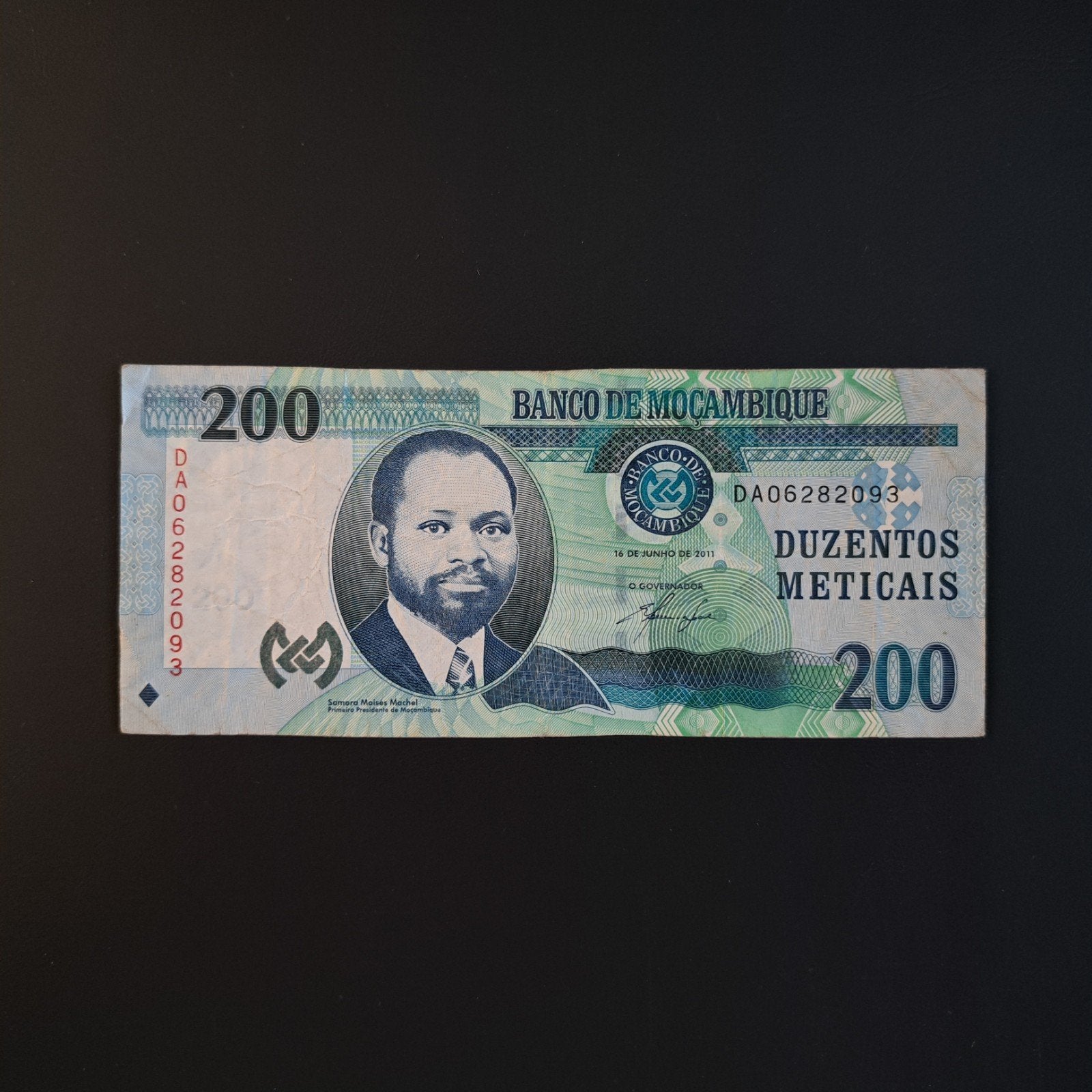 200 meticais Mozambique #003, Postzegels en Munten, Verzenden, Overige landen, Los biljet