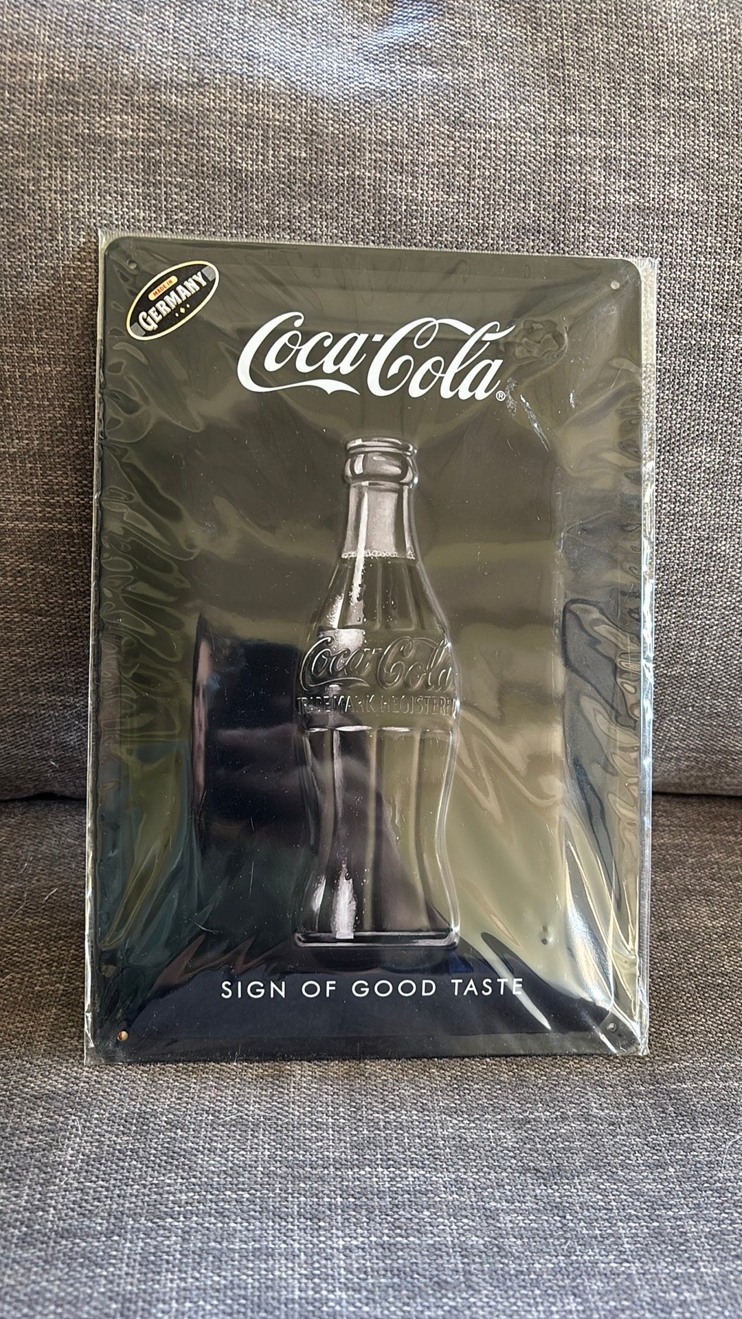 Nostalgic Art - Coca Cola reclamebordje 20x30 cm, Ophalen of Verzenden, Nieuw, Gebruiksvoorwerp