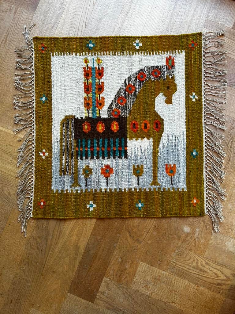 Kelim wandkleed Maria Domańska Polen jaren 70, Antiek en Kunst, Ophalen