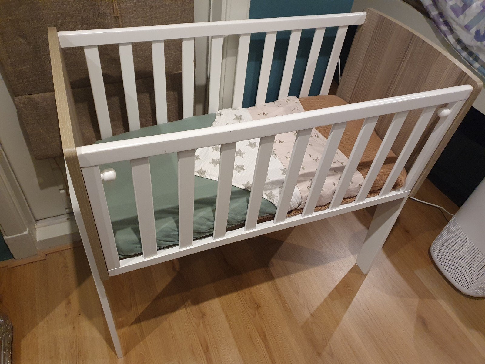 Cosleeper met Earosleep matras, Ophalen, Gebruikt, Ledikant