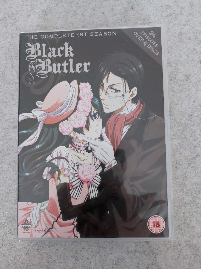 Black Butler Seizoen 1 DVD, Vanaf 16 jaar, Boxset, Ophalen of Verzenden, Zo goed als nieuw