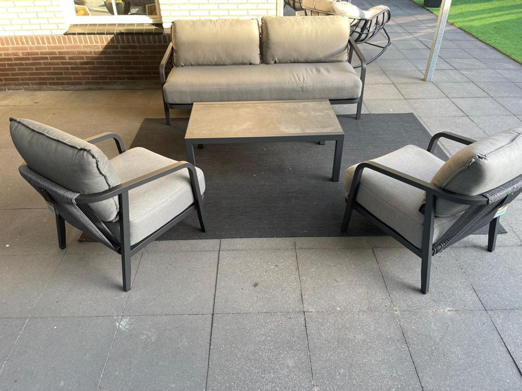 Tierra Outdoor Pep lounge set, Ophalen, Zo goed als nieuw, Bank, Loungeset
