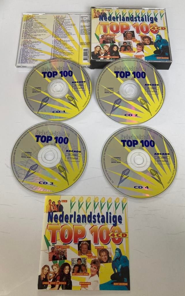 De Nederlandstalige top 100 (4cd box), Ophalen of Verzenden, Zo goed als nieuw, Nederlandstalig