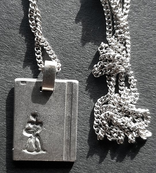 Ketting met hanger Waterman HK10, Nieuw, Ophalen of Verzenden, Zilver, Overige materialen