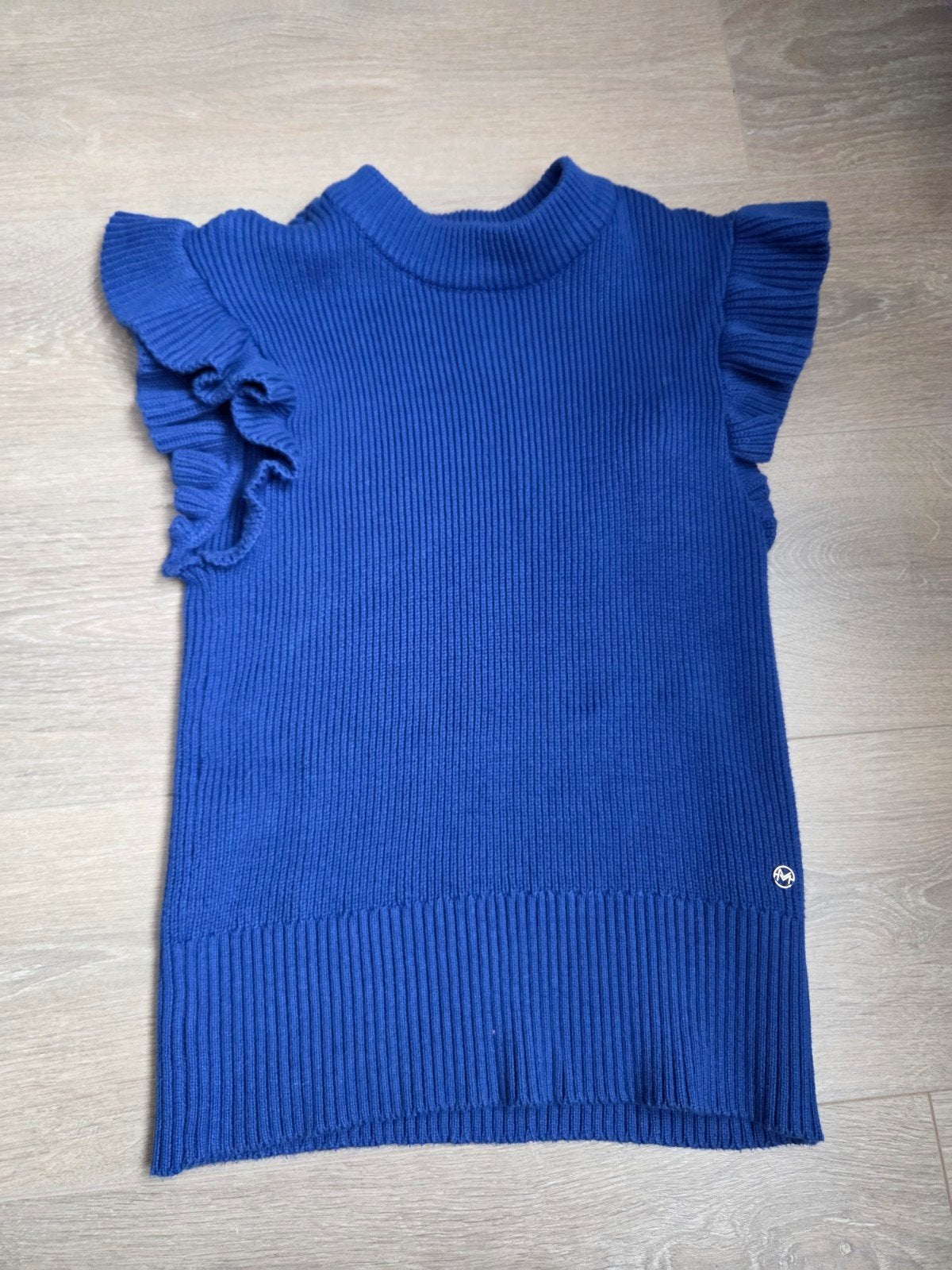 Donkerblauw gilet, Kleding | Dames, Ophalen, Blauw, Zo goed als nieuw, Zonder mouw