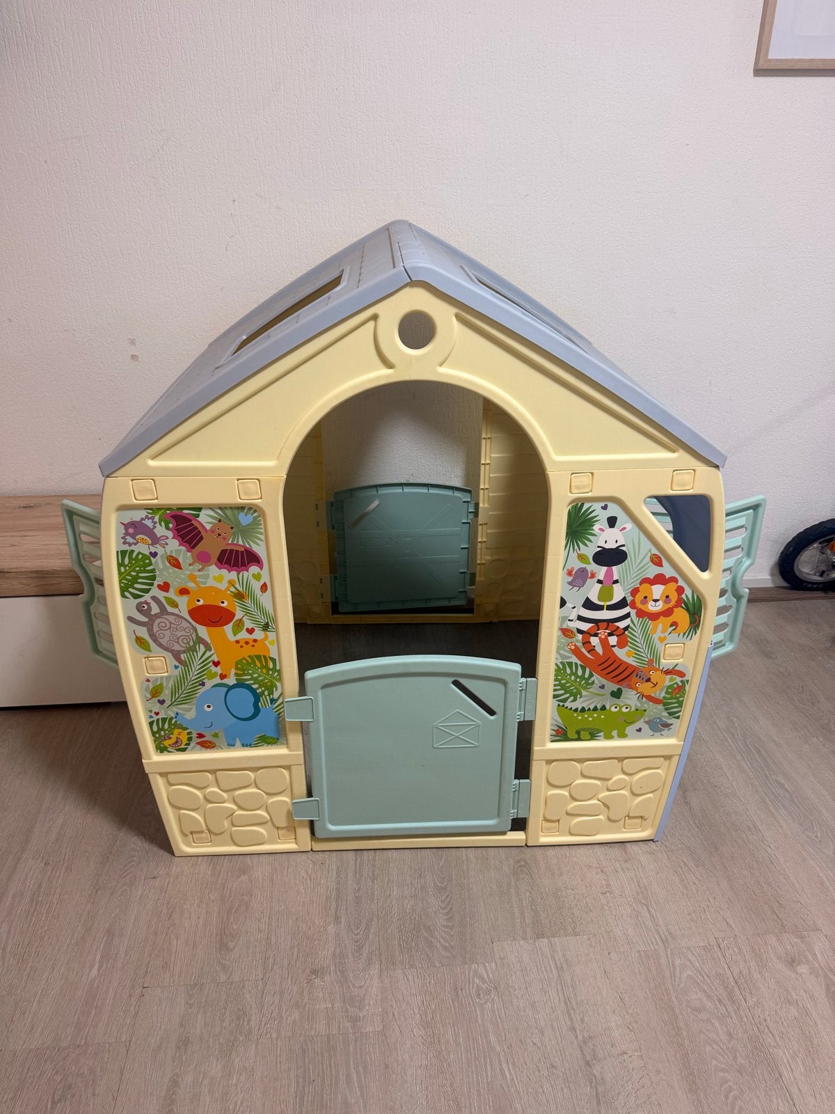 Leuk speelhuisje voor kinderen - Safari thema, Ophalen, Gebruikt, Kunststof