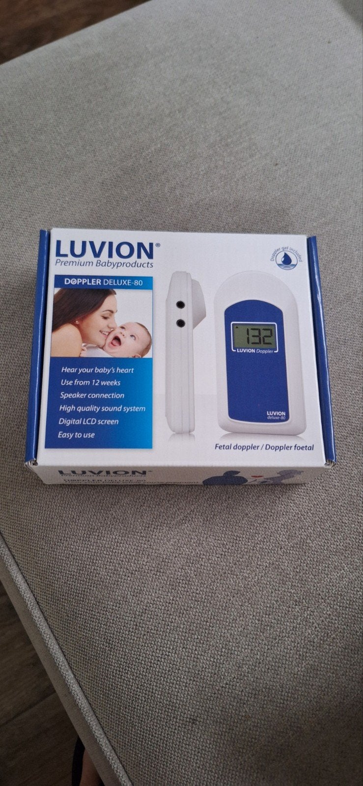 Luvion Doppler Deluxe-80 Fetal Doppler, Ophalen of Verzenden, Zo goed als nieuw