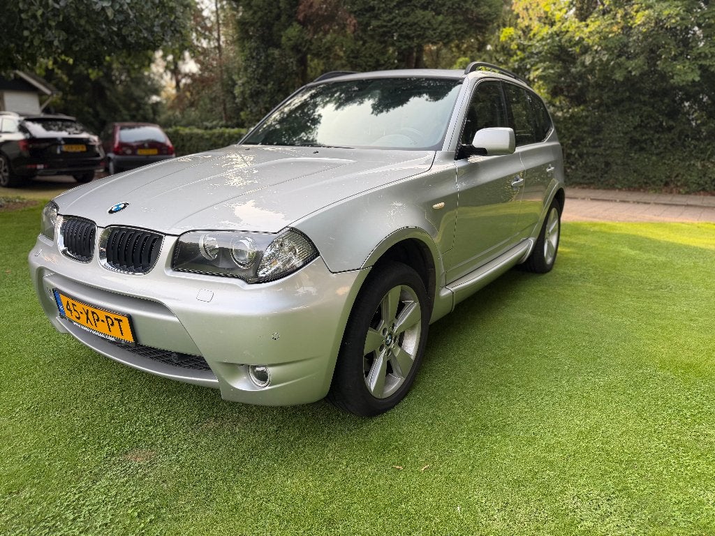 BMW X3 3.0D High Executive 2005, Zwart, 2993 cc, 2000 kg, Leder