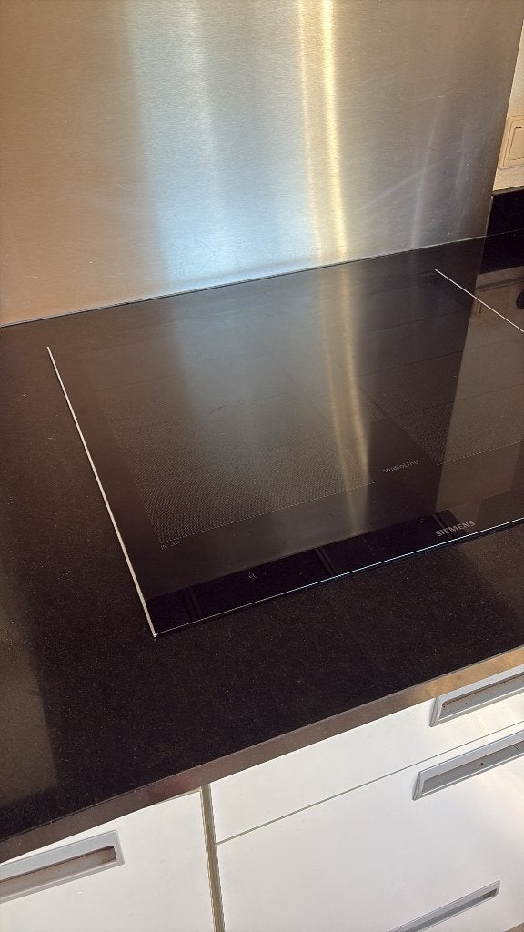 Siemens EX677LYC1E inductie kookplaat - voor onderdelen, Witgoed en Apparatuur, Kookplaten, Ophalen, 4 kookzones, Inbouw, Inductie