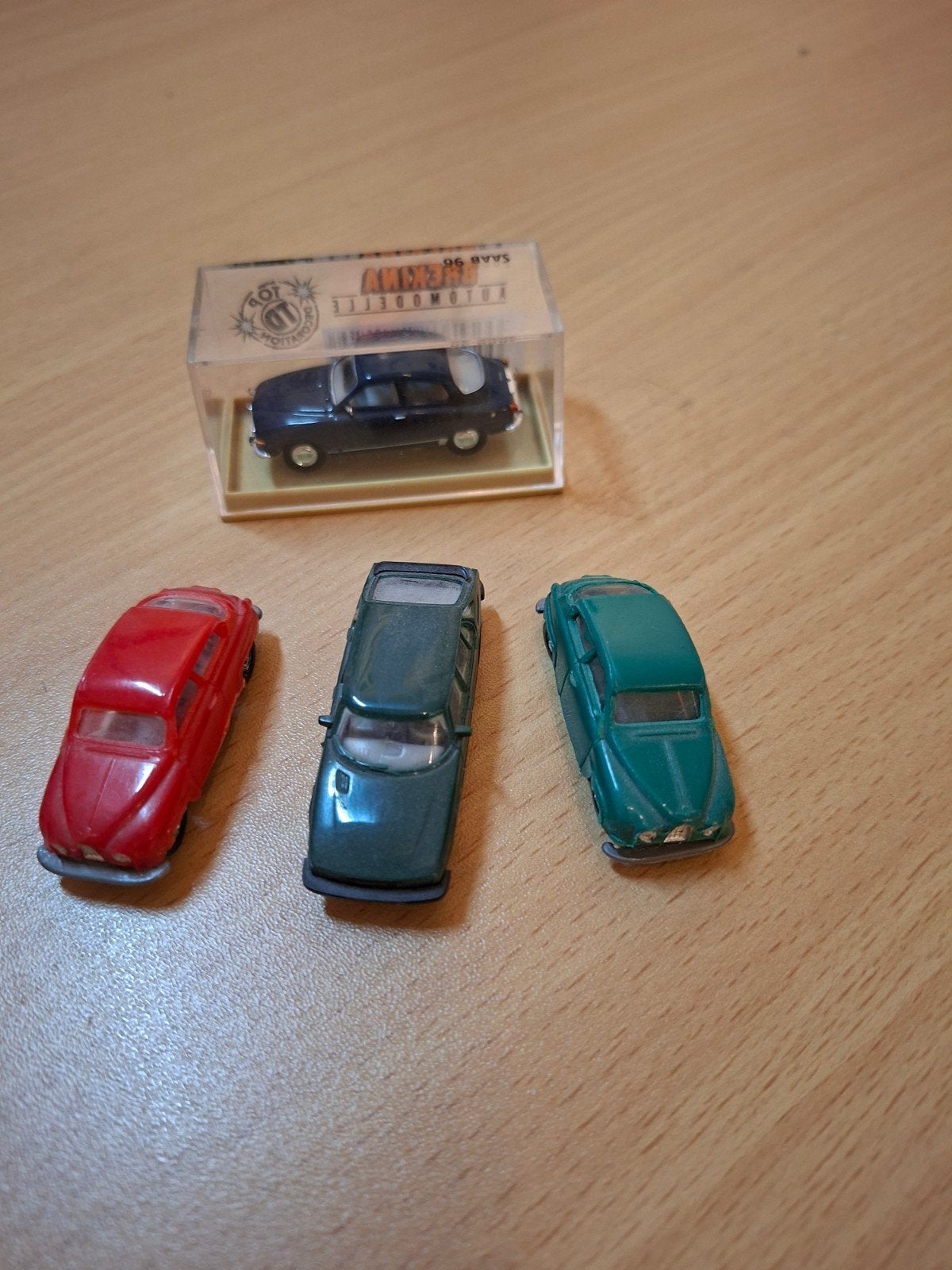 Verzameling modelauto's: Brekina Saab 96 en andere, Ophalen of Verzenden, Zo goed als nieuw, Auto