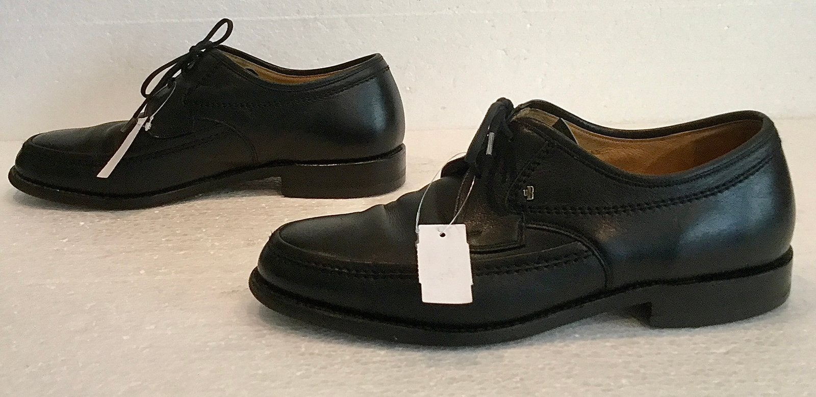 Floris van bommel kwaliteit klassieke schoenen 41 1/3 UK 7,5, Zwart, Ophalen of Verzenden, Gedragen, Veterschoenen