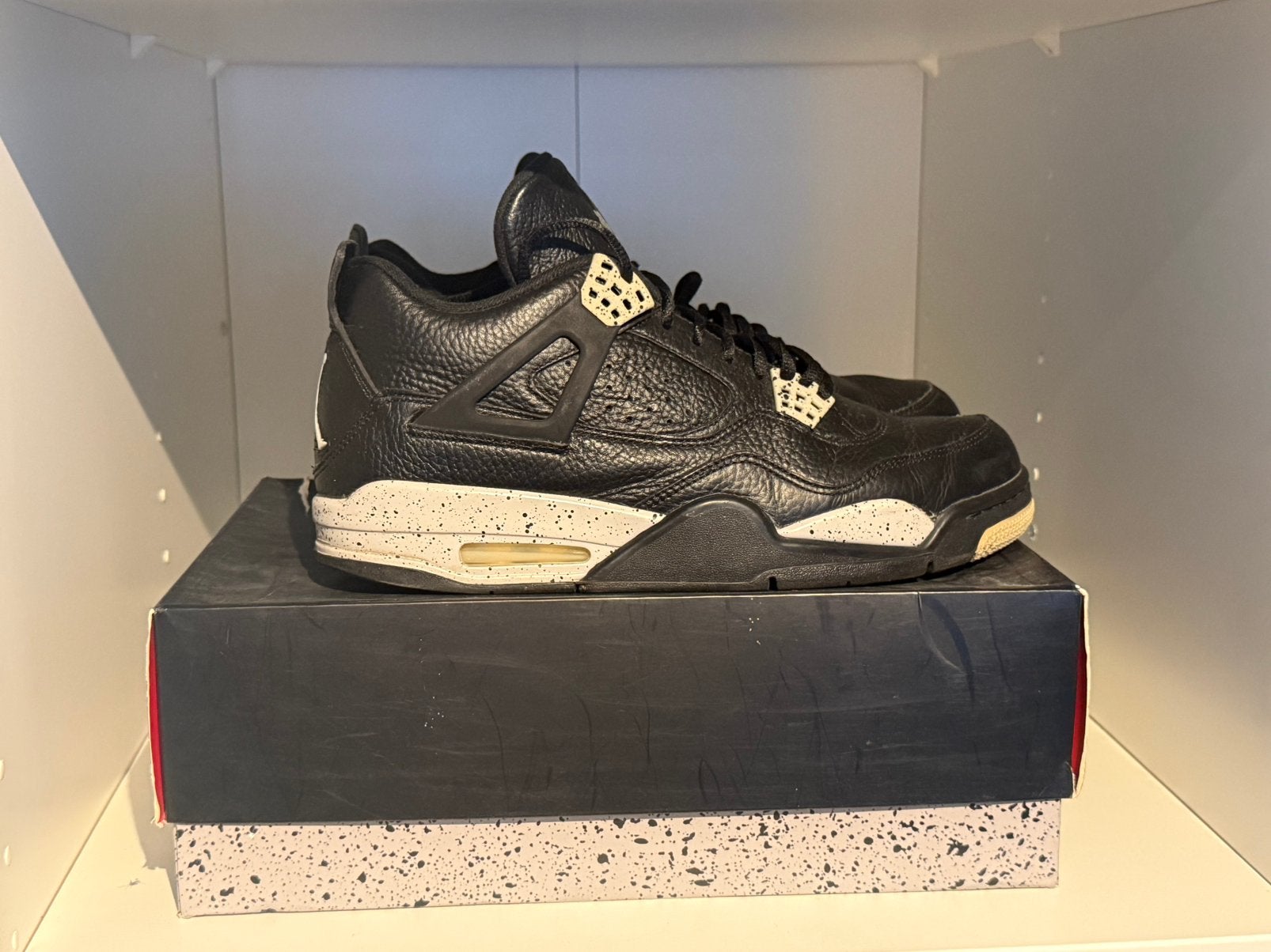 Nike Air Jordan 4 Retro “Oreo” (2015), Ophalen of Verzenden, Zo goed als nieuw, Wit