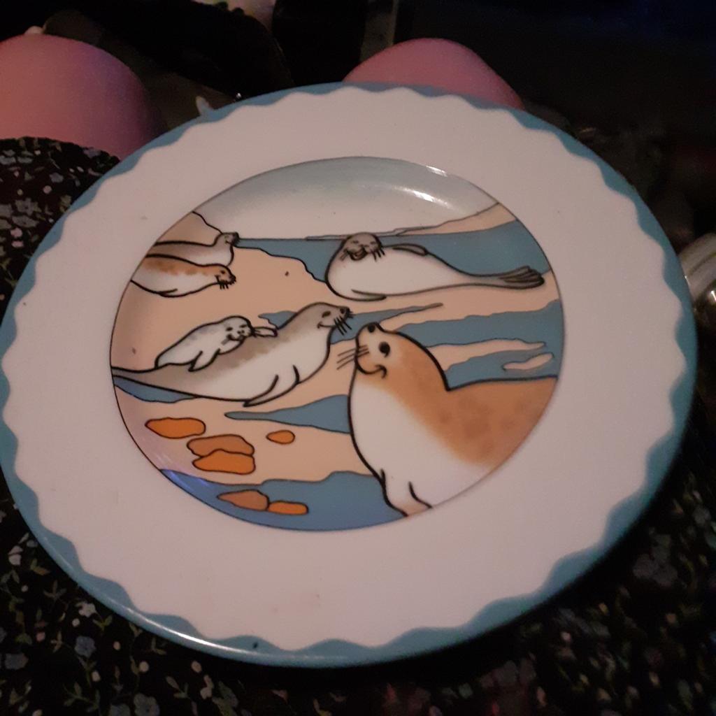 Kahla Zeehonden Bord - Uniek Design, Ophalen