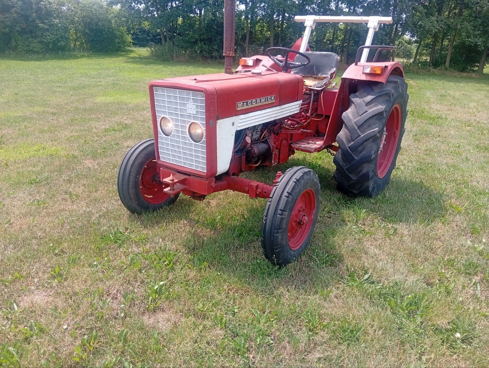 Nette McCormick international 323, Ophalen, Gebruikt