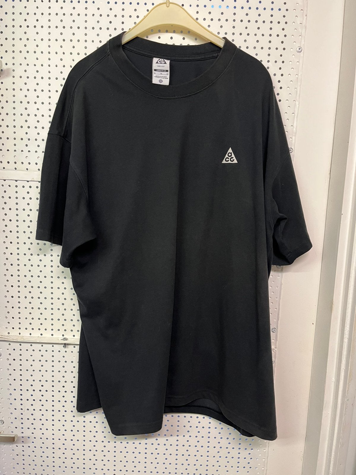 Nike ACG t-shirt maat XL, Ophalen, Gedragen, Maat 56/58 (XL), Zwart