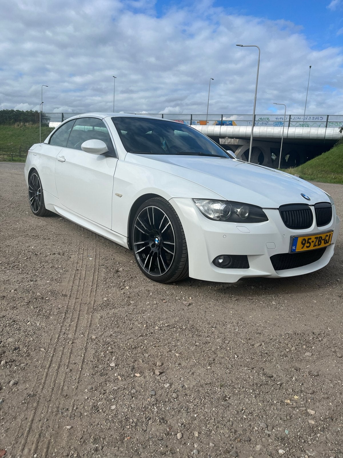 BMW 3-Serie 3.0 I 325 Cabrio | AUT 2007 Wit, Achterwielaandrijving, Cabriolet, 4 stoelen, Origineel Nederlands