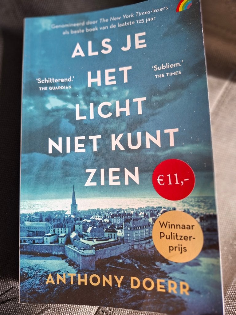 Anthony Doerr, Als je het licht niet kunt zien, Boeken, Ophalen of Verzenden, Zo goed als nieuw