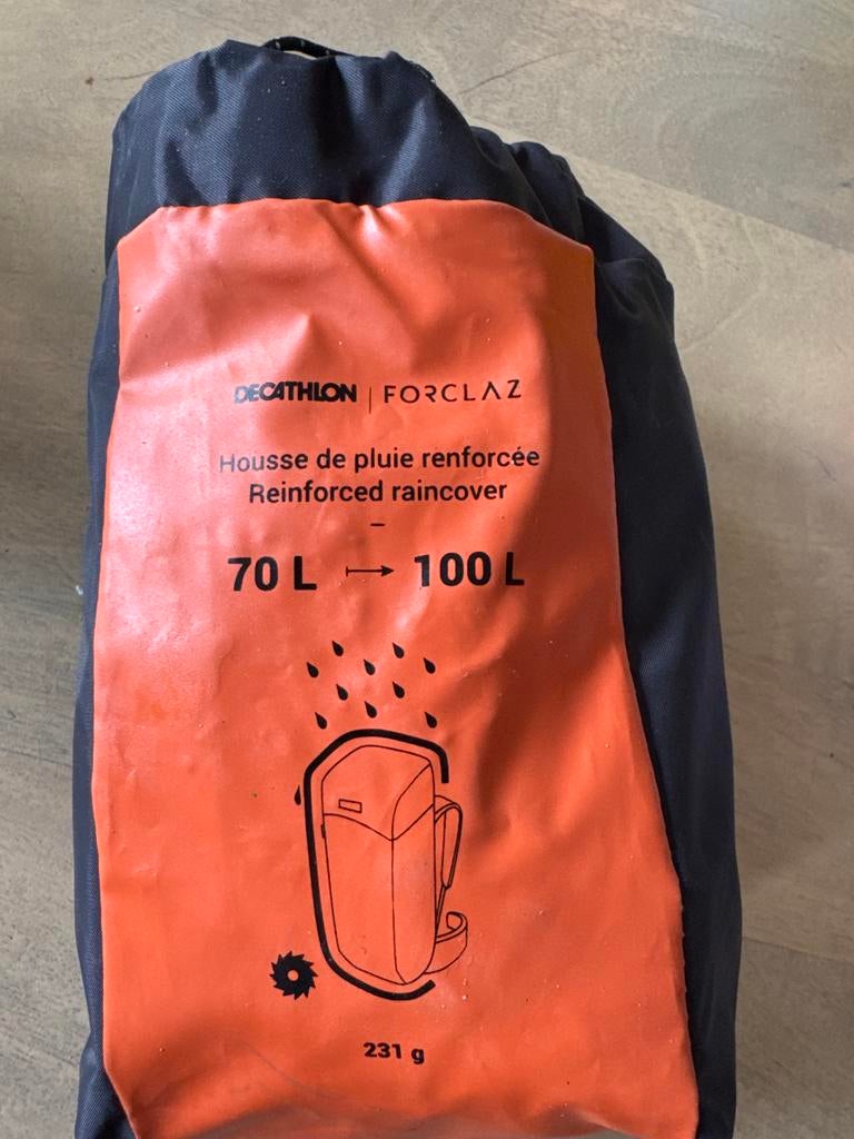 Decathlon Forclaz Regenhoes Rugzak 70-100L, Ophalen, Nieuw, Overige typen