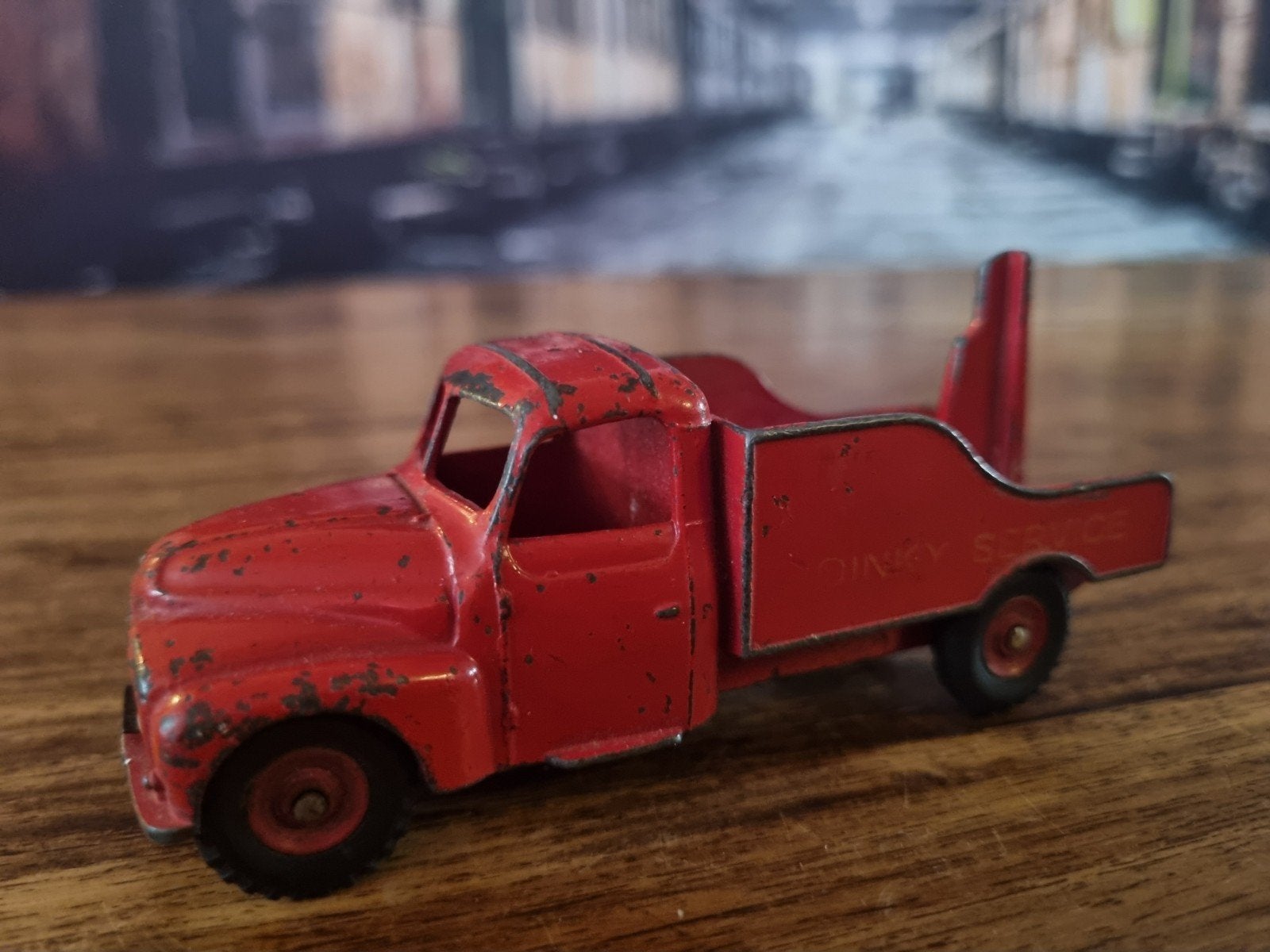 Vintage Dinky Toys Citroën Depannage Sleepwagen Rood, Ophalen