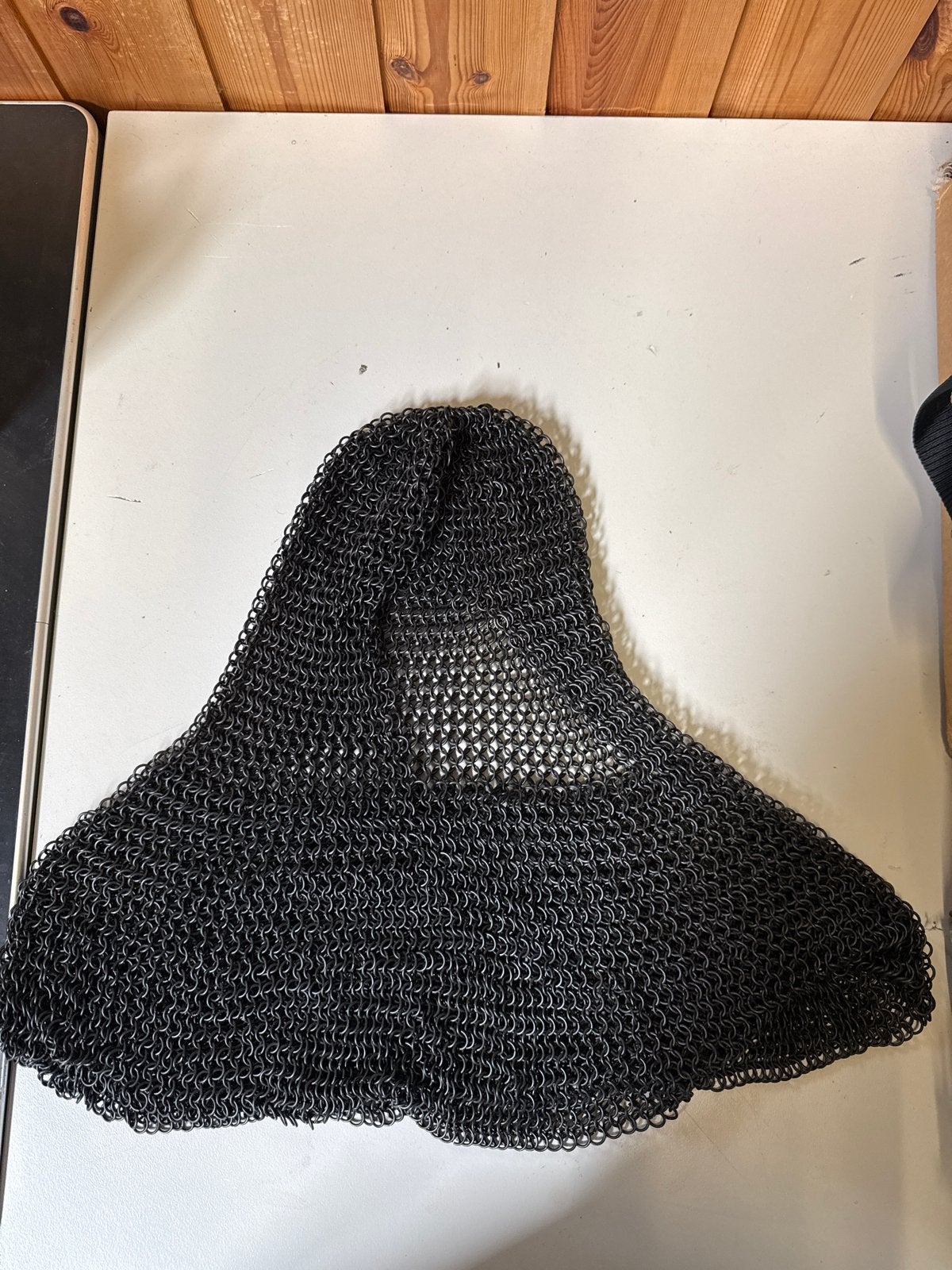 Chainmail hoofdstuk - 3 stuks beschikbaar, Gebruikt, Ophalen of Verzenden, Accessoires, Nvt