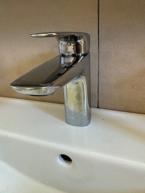 wastafelkraan 2x, Doe-het-zelf en Verbouw, Ophalen of Verzenden, Gebruikt, Chroom, Kraan