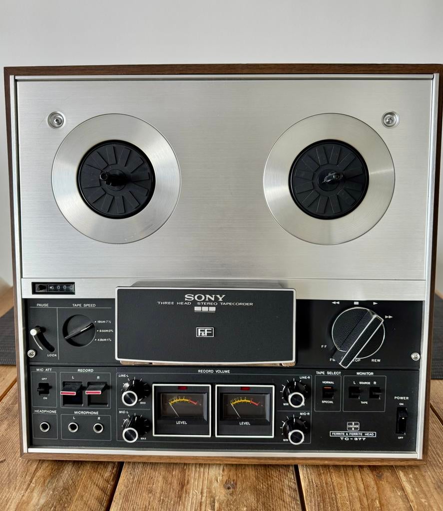 Sony TC-377 Vintage Stereo Reel-to-Reel Tape Recorder, Ophalen of Verzenden, Bandrecorder