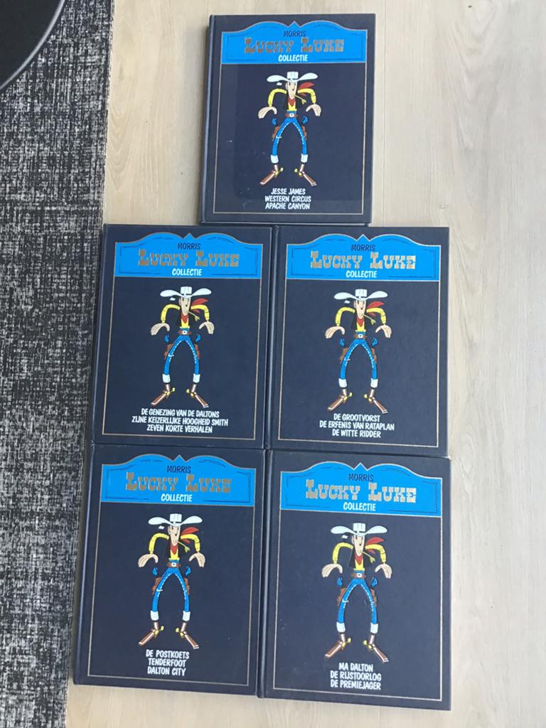 Lucky Luke Collectie - De stripreeks van Morris, Boeken, Meerdere stripboeken, Ophalen of Verzenden