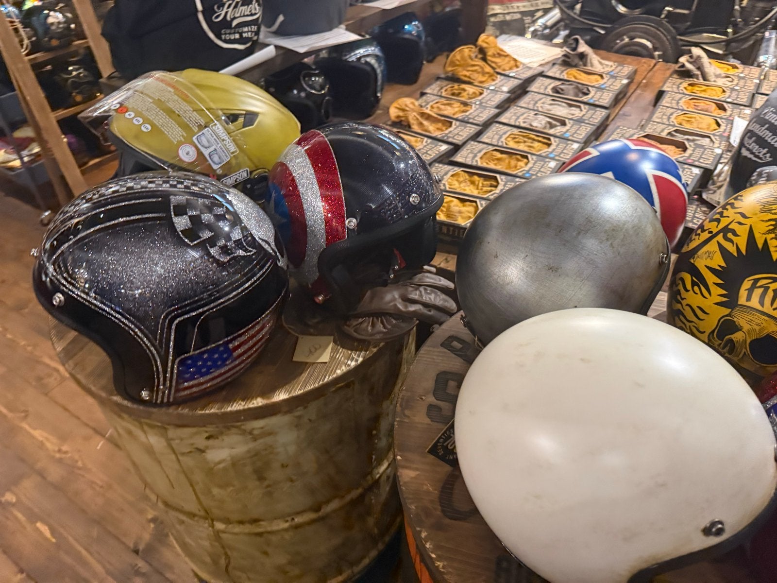 Exclusieve helmen voor Cafe Racers en Harley Davidson, Overige merken, Heren, Jethelm, Ophalen of Verzenden