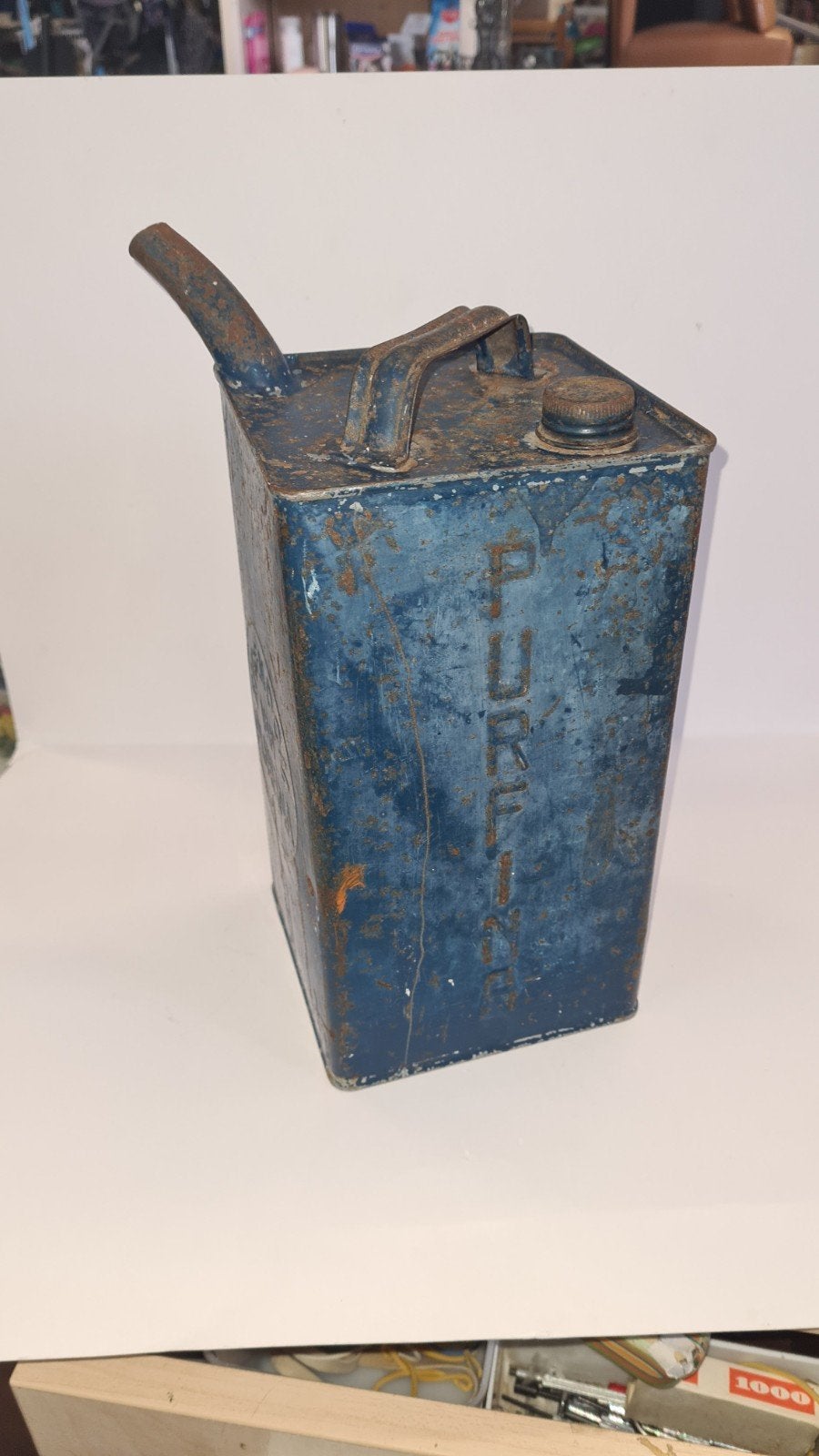 Vintage Purfina Oliekan - Authentiek Verzamelobject, Ophalen