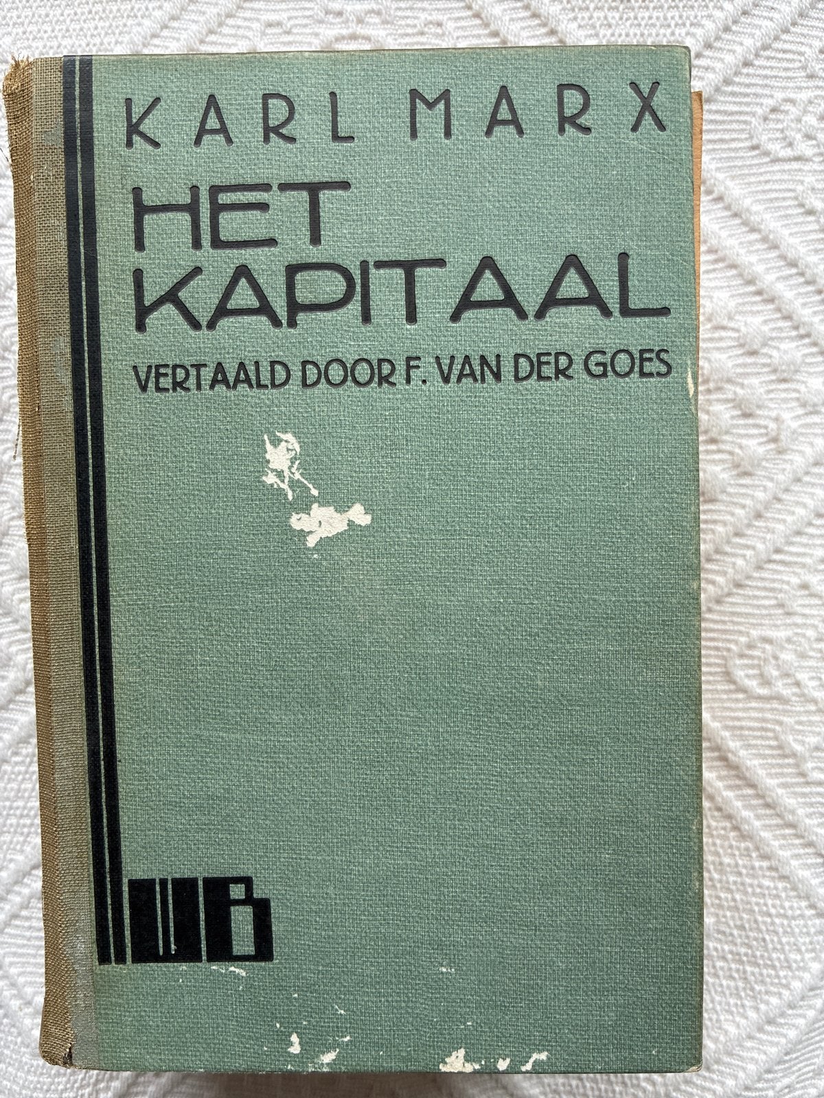 Karl Marx - Het Kapitaal - 8e druk (15e duizendtal), Ophalen of Verzenden, Gelezen, Nederland