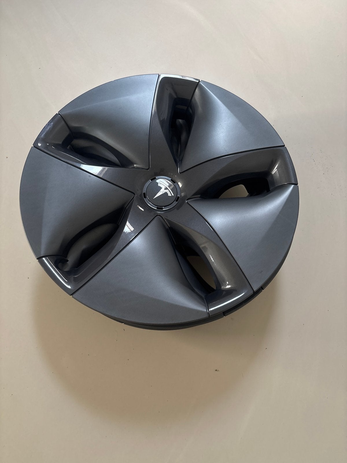 Tesla Model 3 Aero Wielkappen Set (4 stuks), Auto diversen, Wieldoppen, Ophalen of Verzenden, Gebruikt
