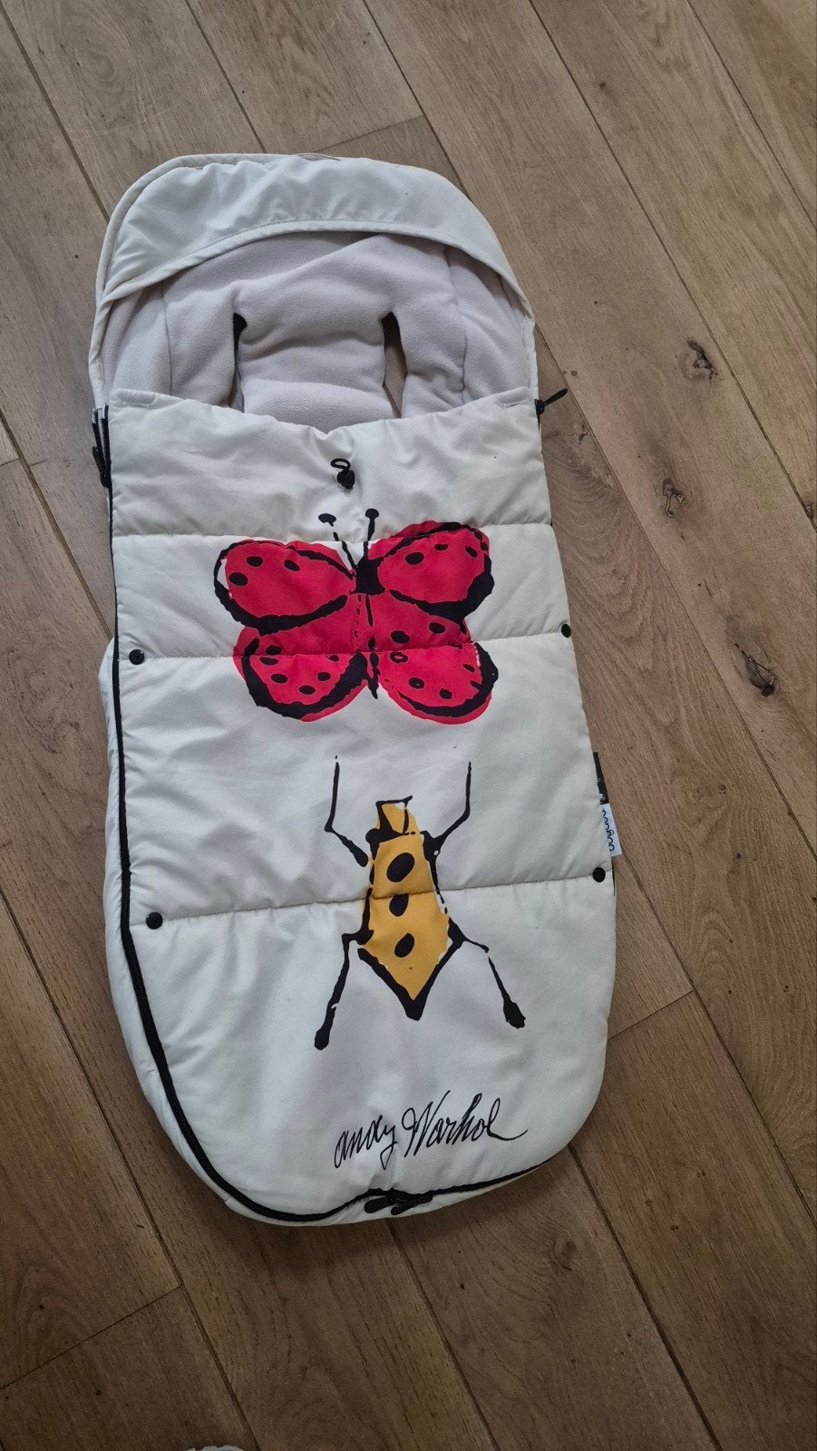 bugaboo vietenzak Andy warhol, Ophalen of Verzenden, Zo goed als nieuw