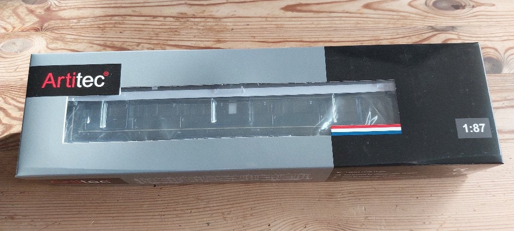 Te koop Artitec 20.255.06 B12c coupérijtuig B6410 blauw.., Hobby en Vrije tijd, Overige merken, Gelijkstroom, Analoog, Ophalen of Verzenden