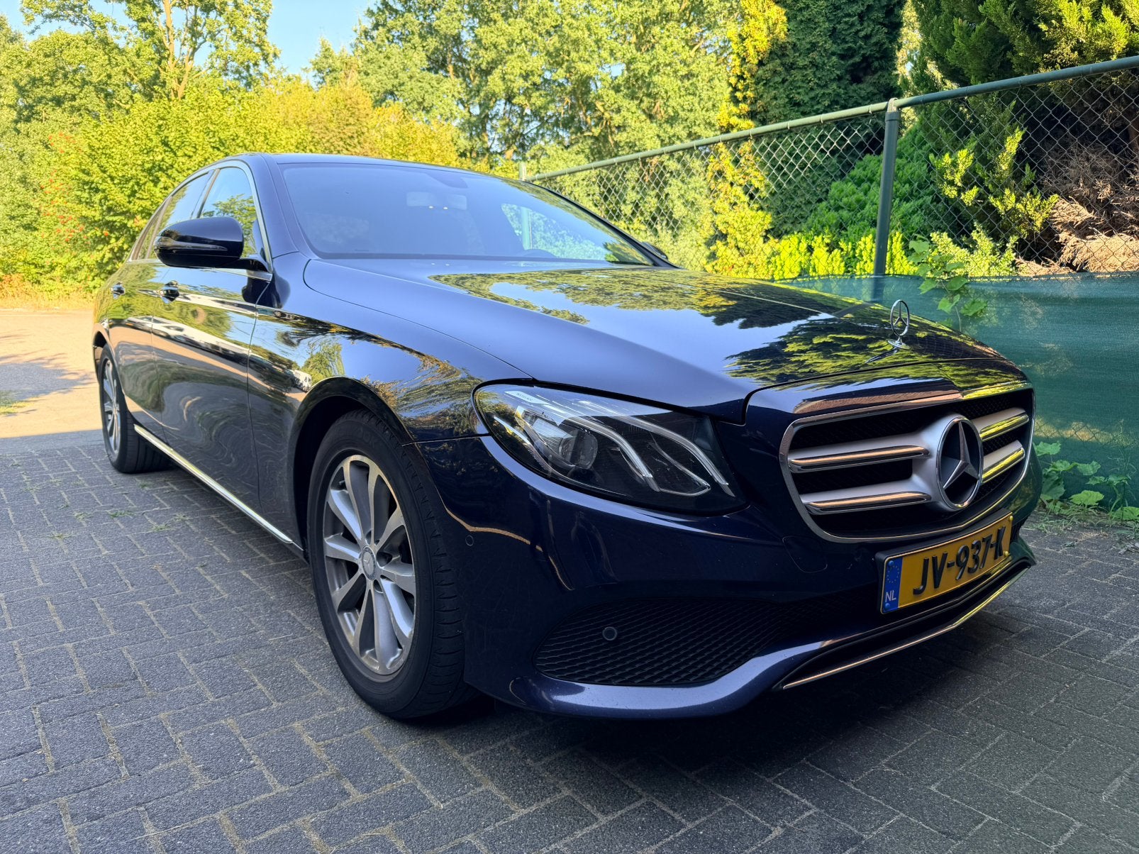 Mercedes-Benz E-Klasse 2.0 E220 D Sedan AUT 2016 Blauw, Automaat, Achterwielaandrijving, 194 pk, 4 cilinders
