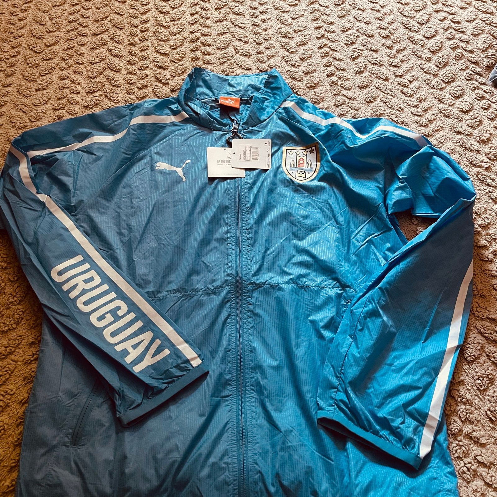 Puma Uruguay Trainingsjack - Nieuw met labels, Maat S, Ophalen, Nieuw, Trainingspak
