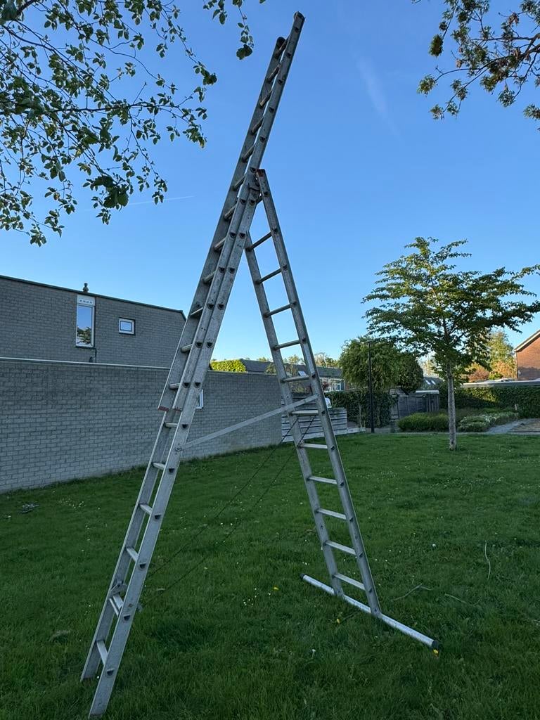 3x12 reformladder voor deze altrex ladder bieden vanaf €175, Ophalen, Zo goed als nieuw, 4 meter of meer
