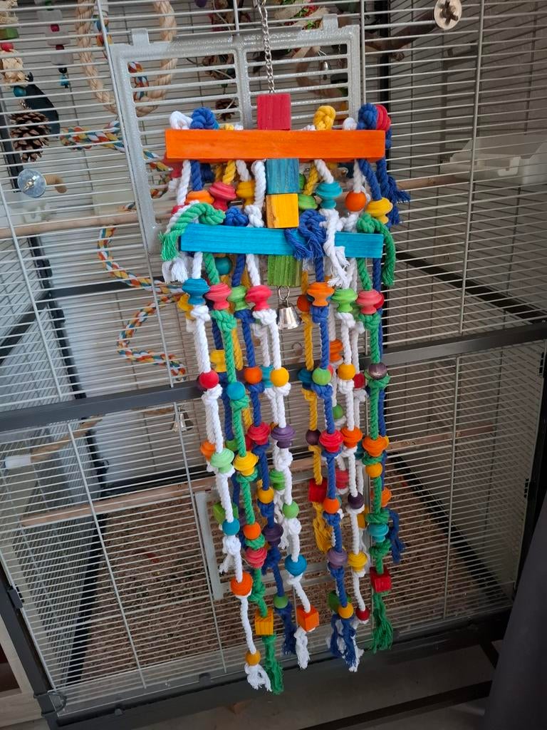 Nieuw! Papegaaien speeltje 100cm lang, Ophalen, Nieuw, Speelgoed