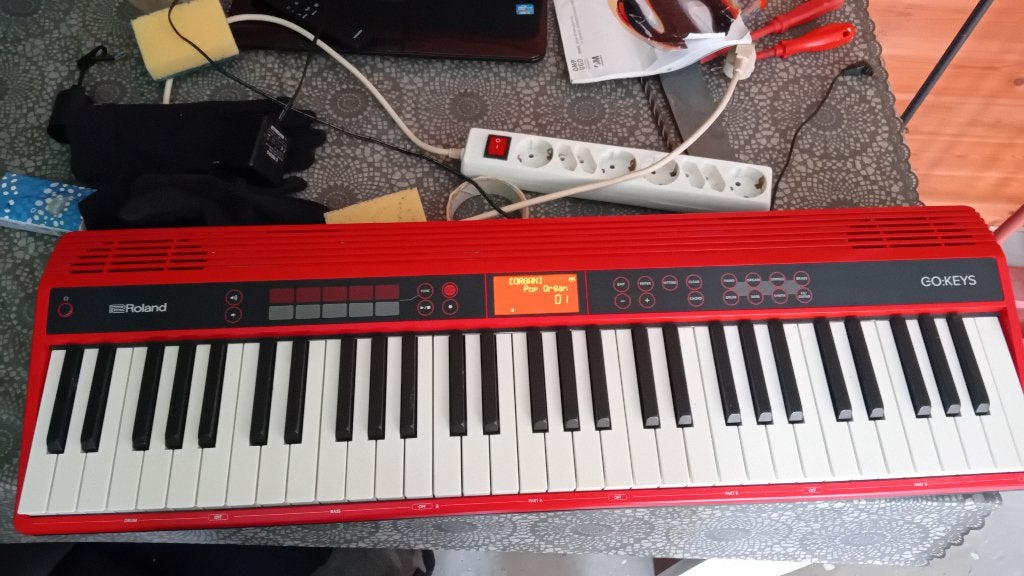 Roland GO-61K GO:KEYS 61 toetsen keyboard met Bluetooth, Muziek en Instrumenten, Keyboards, Ophalen, 61 toetsen, Roland, Zo goed als nieuw