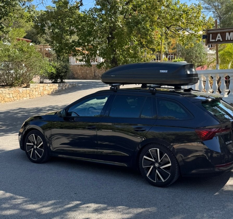 Zeer mooie Thule Pasific 780 black dakkoffer / skibox, Auto diversen, Dakkoffers, Ophalen, Zo goed als nieuw