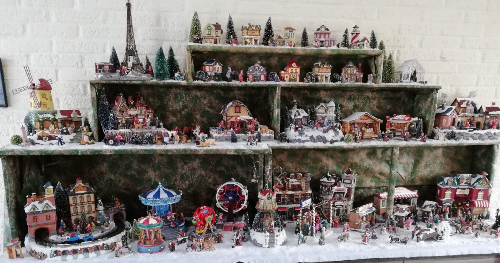 Mooi kerstdorp, Diversen, Ophalen, Gebruikt