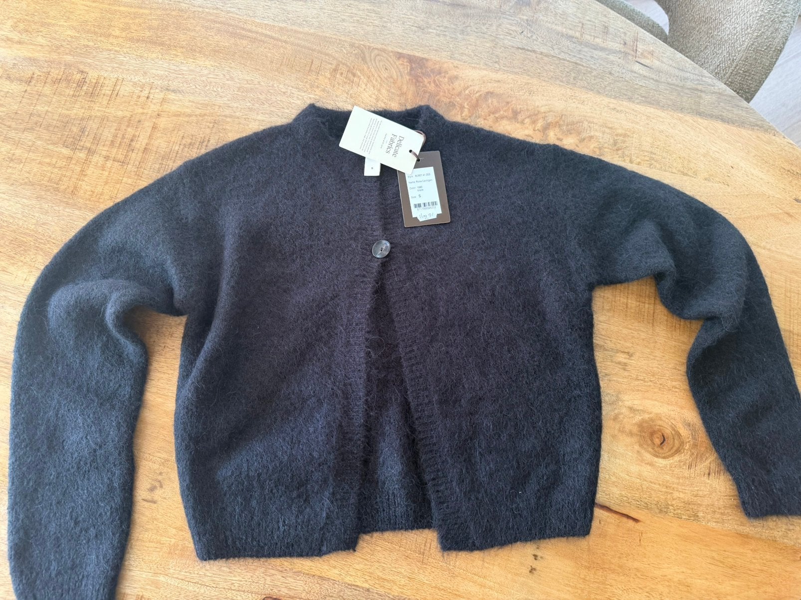 Beaumont zwart vest Rosa Cardigan maat S €75, Ophalen of Verzenden, Nieuw, Maat 46 (S) of kleiner, Zwart