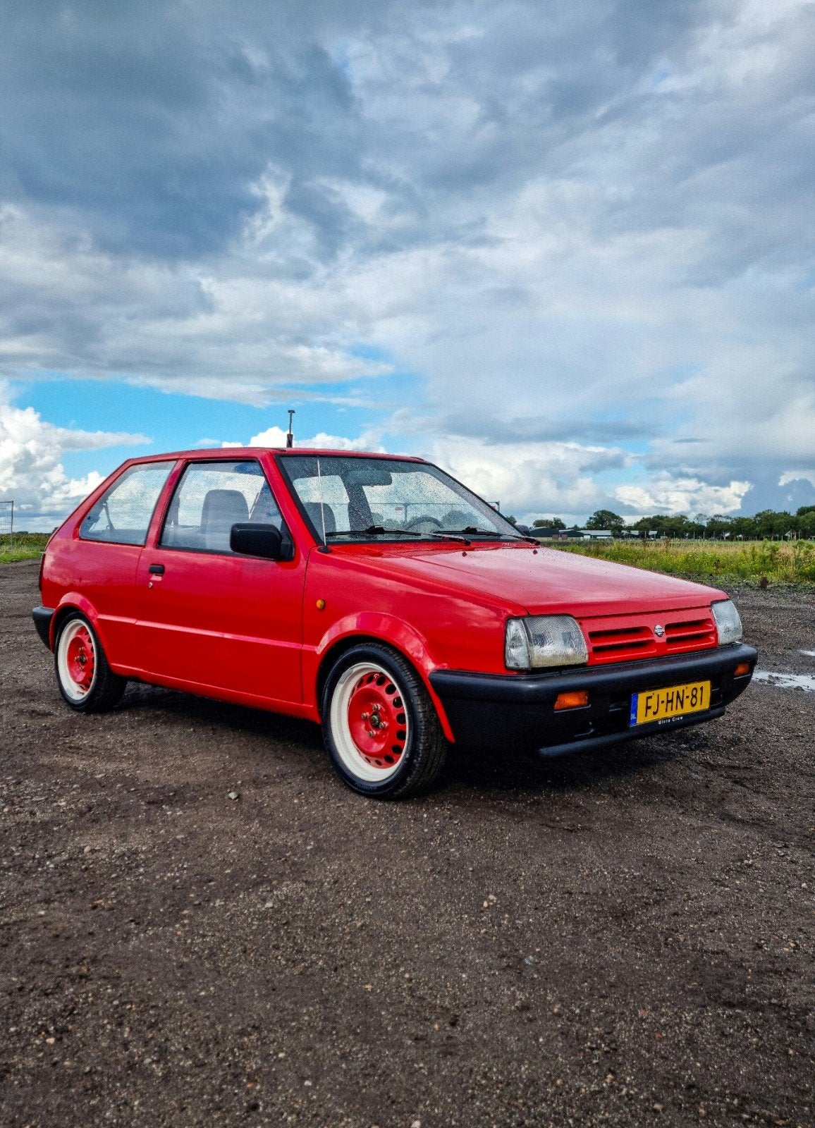 Nissan Micra 1.2 AUT U9 1992 Rood, 54 pk, 4 cilinders, Origineel Nederlands, Micra