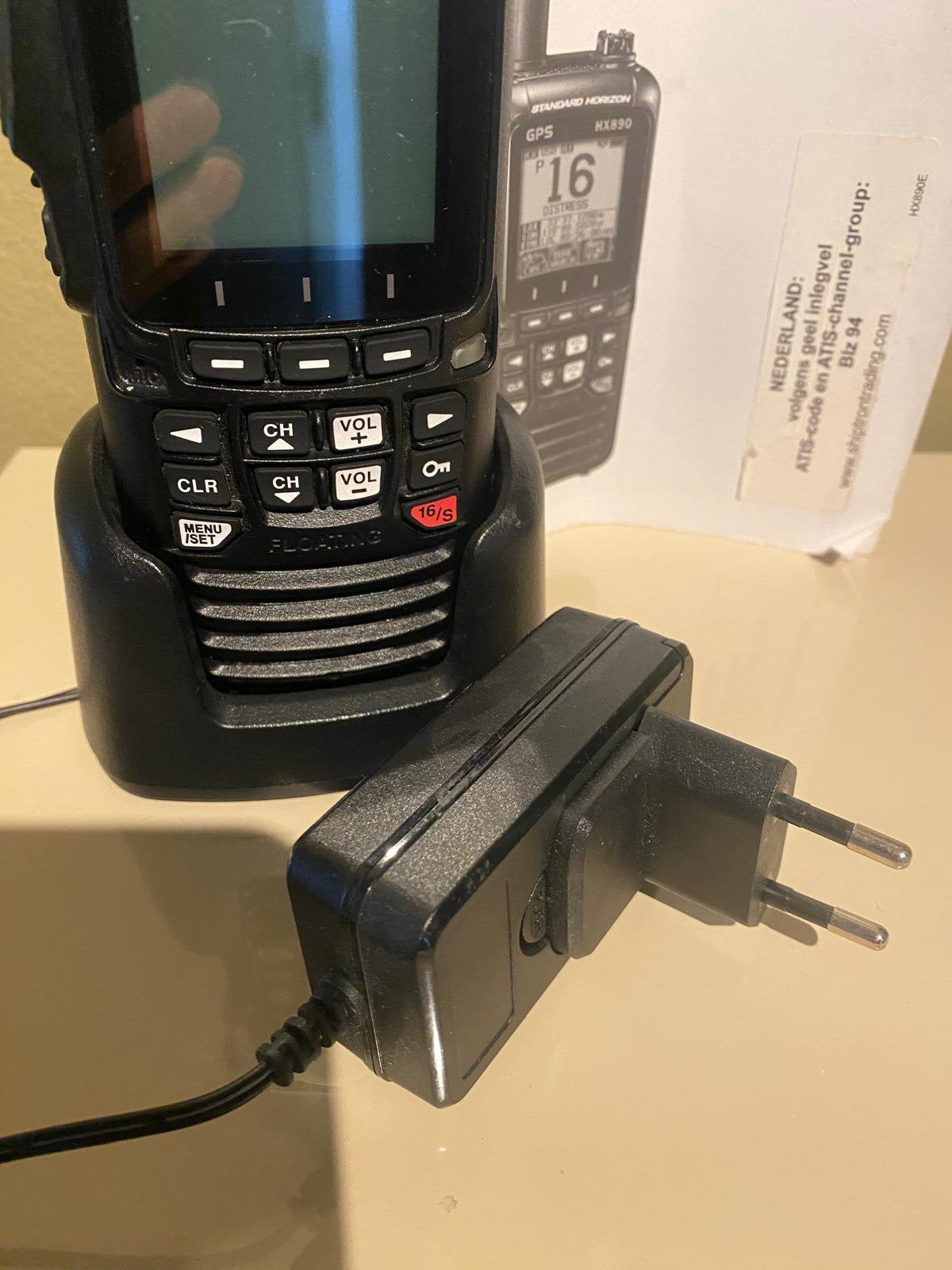 Standard Horizon HX890/HX890E Marifoon, Verzenden, Zo goed als nieuw, 15 km of meer, Portofoon of Walkie-talkie