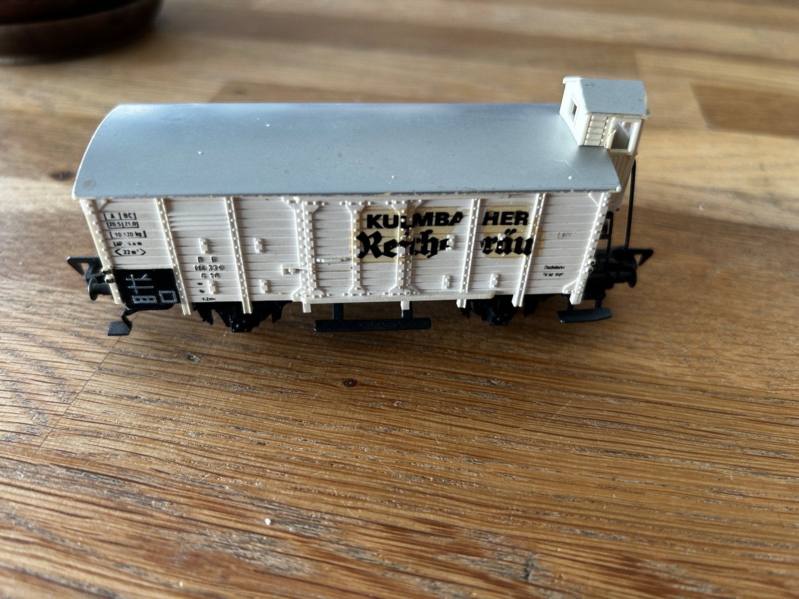 Fleischmann 1484 R H0 Goederenwagon Reichelbräu 1969, Verzenden, Gebruikt, Wagon, Fleischmann