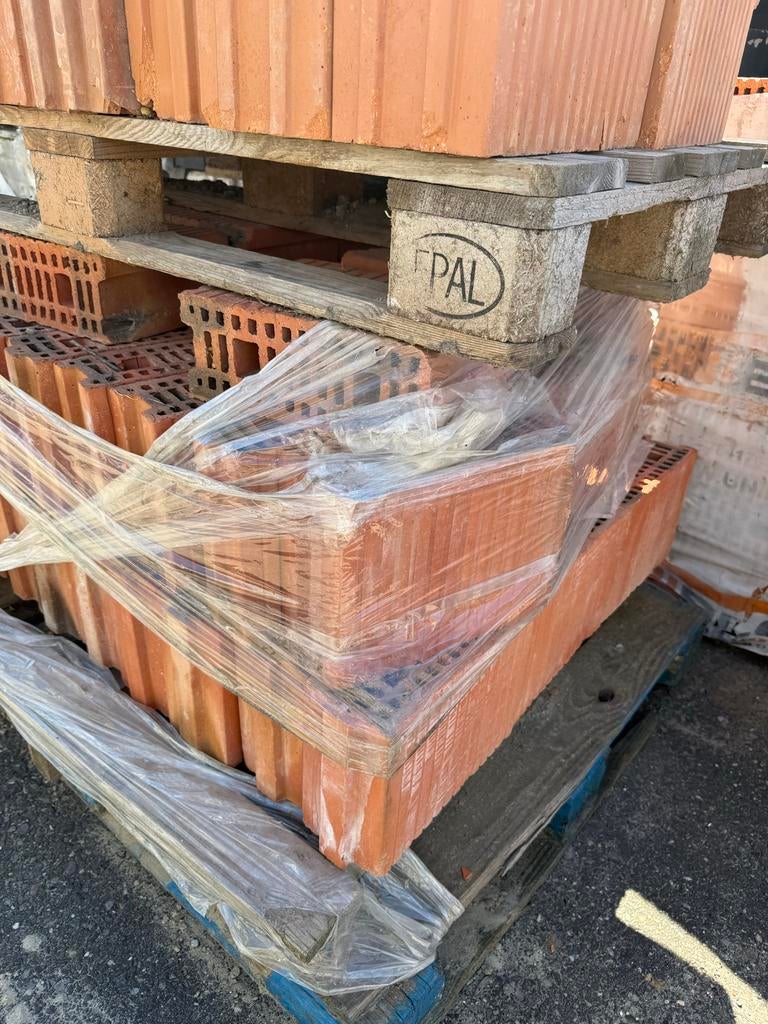 Porotherm PM 20 Ni - Blokken 300 x 100 dik x 155  - 50 stuks, Ophalen of Verzenden, Nieuw, Bakstenen