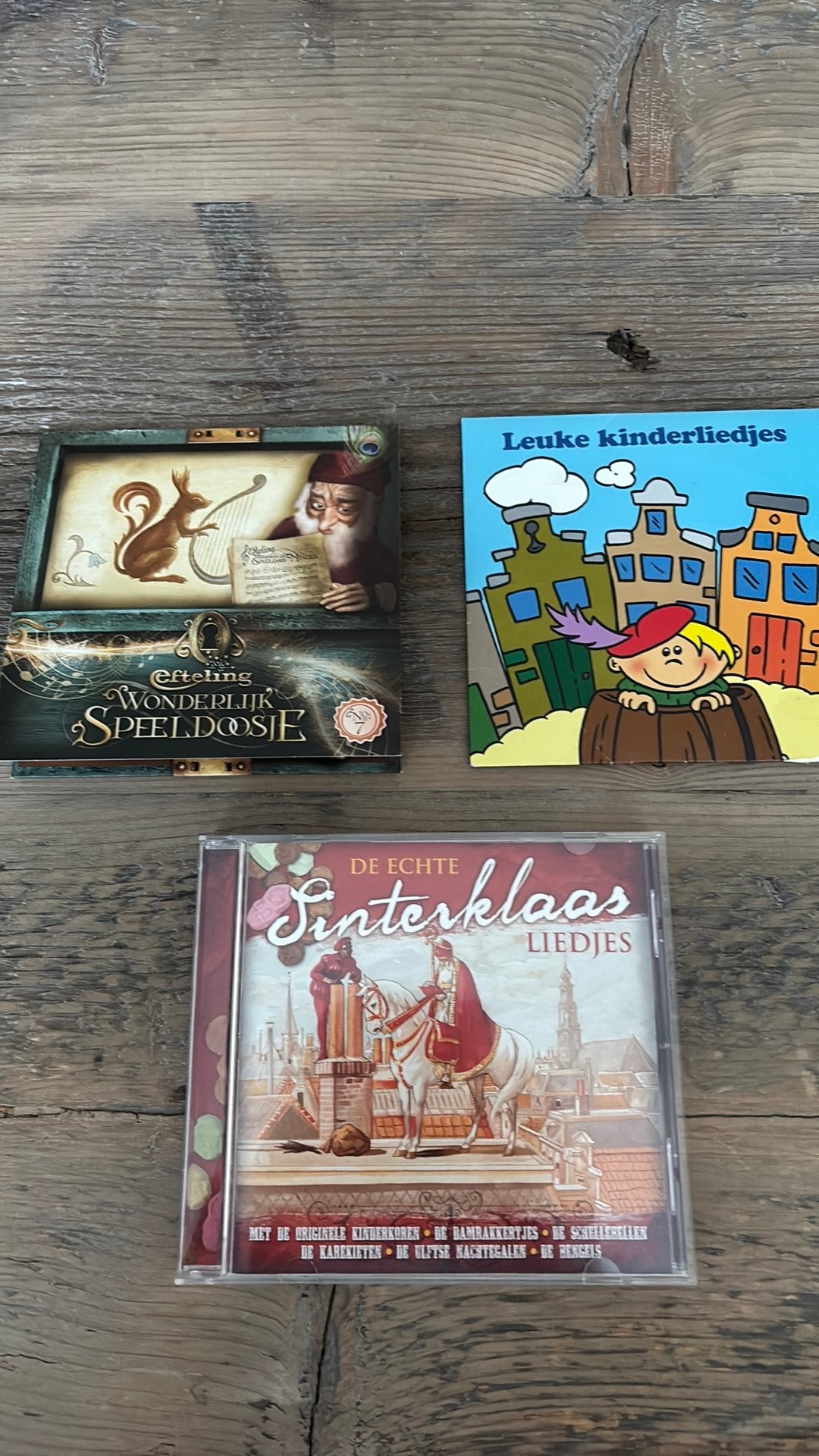 3 kinder cd,s, Ophalen of Verzenden, Gebruikt