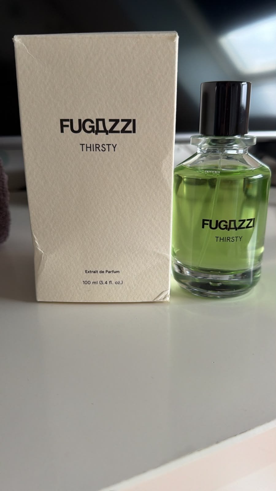 Fugazzi Thirsty Extrait de Parfum 100 ml was 205., Sieraden, Tassen en Uiterlijk, Ophalen of Verzenden, Nieuw
