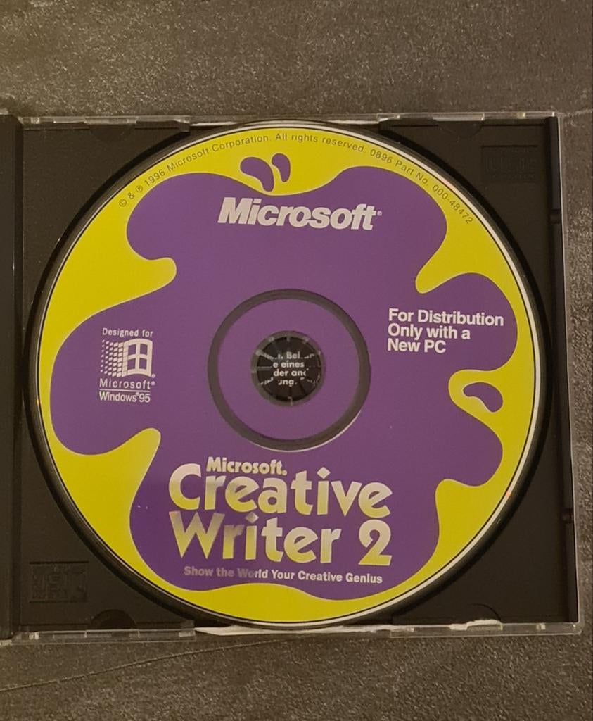 Creative Writer 2 voor Windows 95, Ophalen of Verzenden