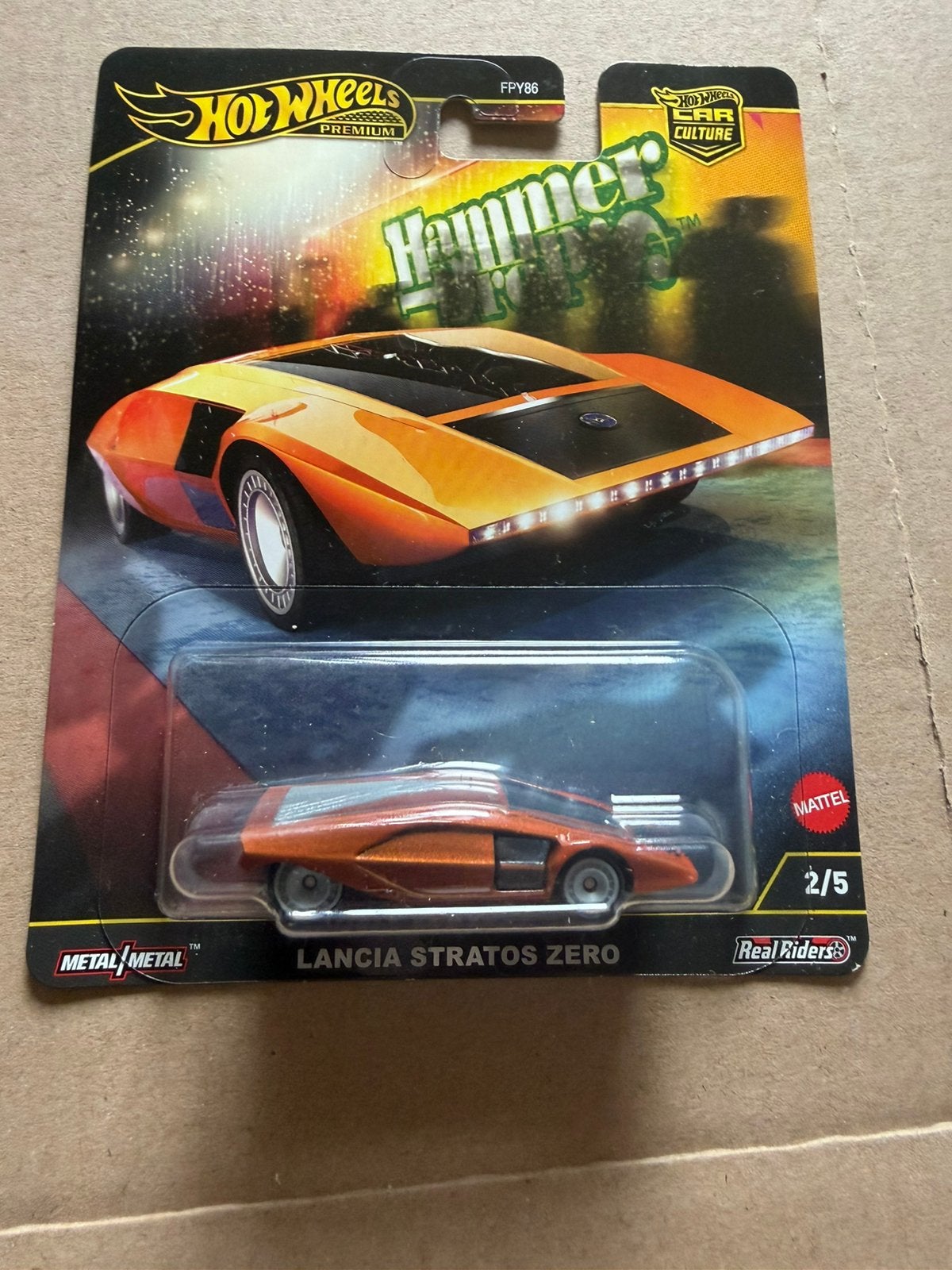 Hot wheels Lancia Stratos car culture, Ophalen of Verzenden, Zo goed als nieuw